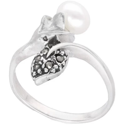pakilia Silber Ring Perlen Fair-Trade und handmade