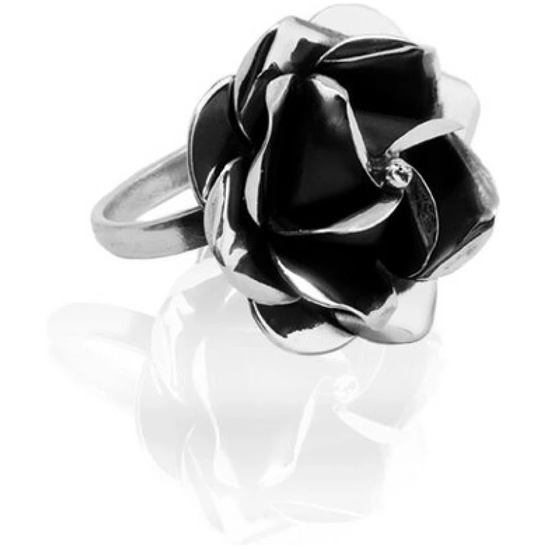 pakilia Silber Ring Rose Fair-Trade und handmade