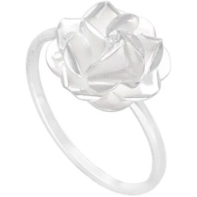 pakilia Silber Ring Rosenblüte Fair-Trade und handmade
