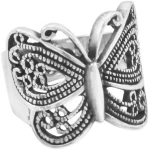 pakilia Silber Ring Schmetterling Fair-Trade und handmade