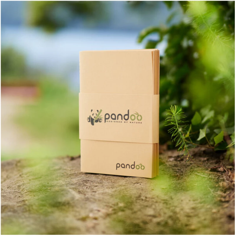 pandoo Notizhefte A4 oder A5 aus 100% Bambuszellstoff