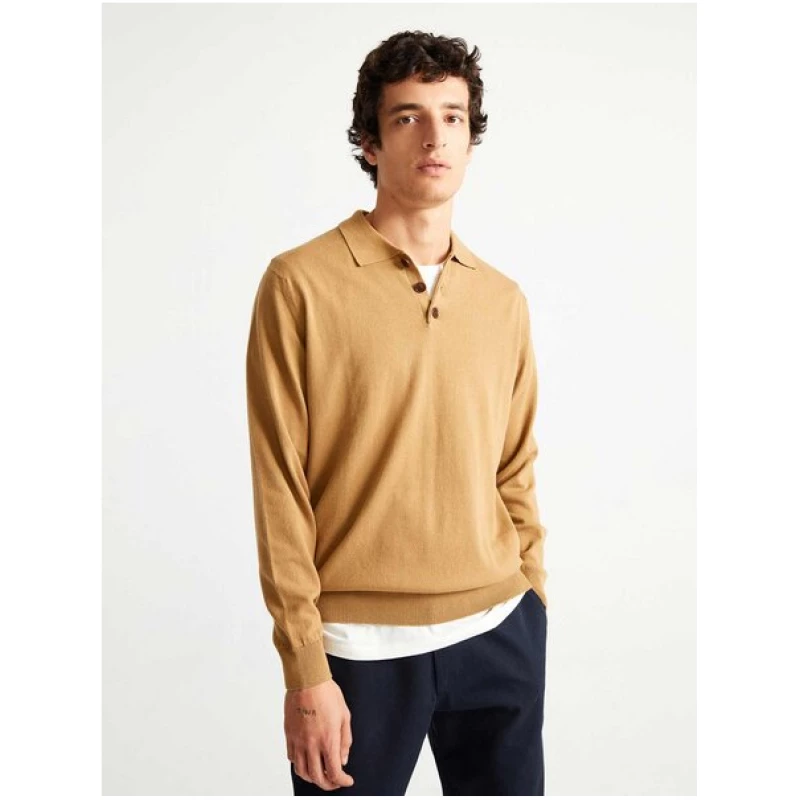 thinking mu Vincent Knitted Polo