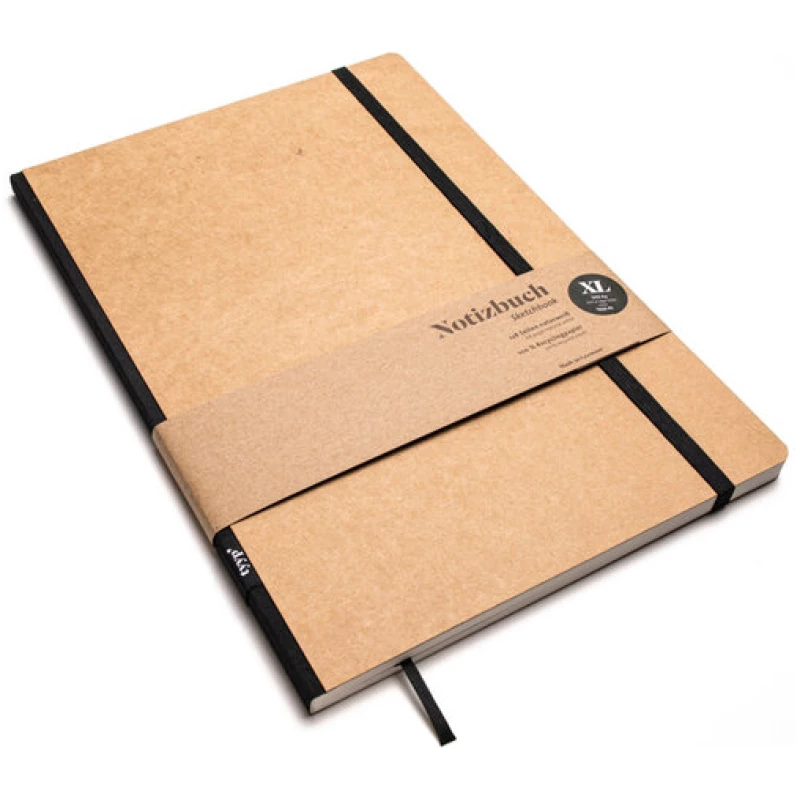 tyyp Design-Notizbuch A4 100% Recyclingpapier "CRAFT - Klassik"