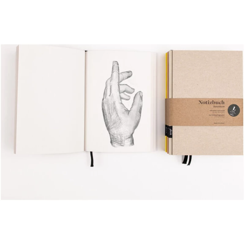 tyyp Design-Notizbuch A5 100 % Recyclingpapier "BerlinBook"