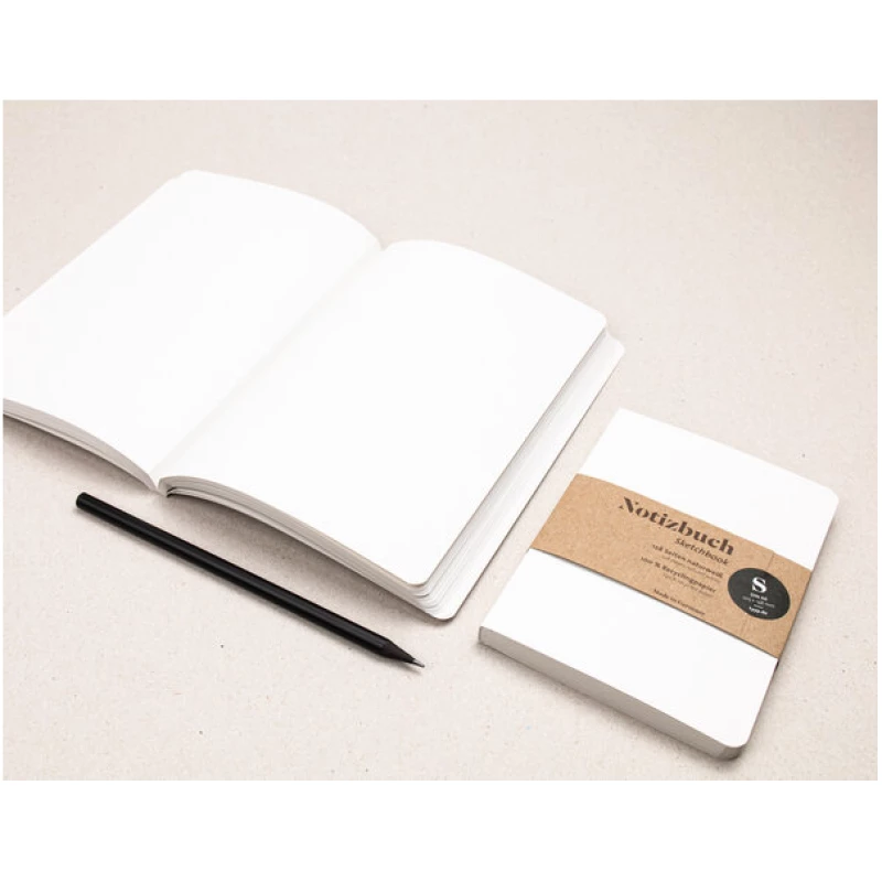 tyyp Nachhaltiges Notizbuch A6 Softcover aus 100 % Recyclingpapier "Blanko"