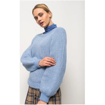 Alma & Lovis Loose Fit Pullover aus Alpaka und Bio-Baumwolle 'Light Pullover'