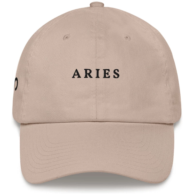 Aries - Embroidered Cap - Multiple Colors
