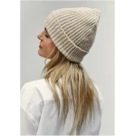 Beanie Cream - Recycled Cashmere Mix