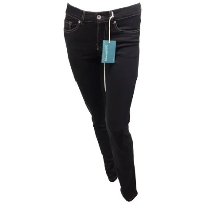 Bloomers schwarze Damen Jeans Bio-Baumwolle