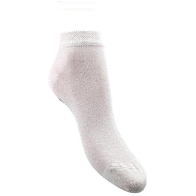 Bruno Barella Sneaker Socken aus Bambuscellulose gewonnene Viskosefaser in weiß