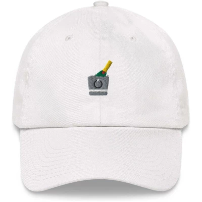 Bucket Of Champagne - Embroidered Cap - Multiple Colors