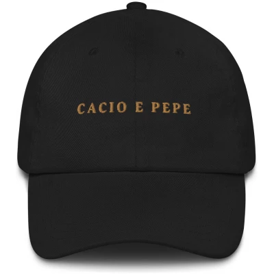 Cacio e Pepe - Embroidered Cap - Multiple Colors