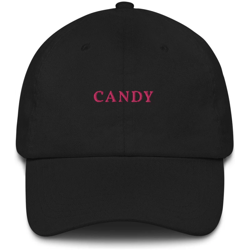 Candy - Embroidered Cap - Multiple Colors