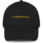 Carbonara - Embroidered Cap - Multiple Colors