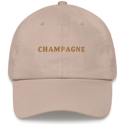 Champagne - Embroidered Cap - Multiple Colors