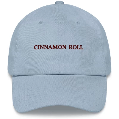 Cinnamon Roll - Embroidered Cap - Multiple Colors