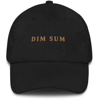 Dim Sum - Embroidered Cap - Multiple Colors