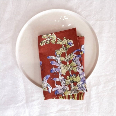 Floral Cloth Napkins (Set of 2) - Aristea