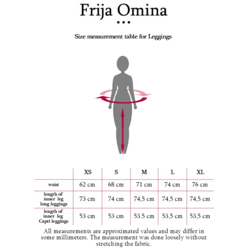 Frija Omina Bio Leggings dunkel