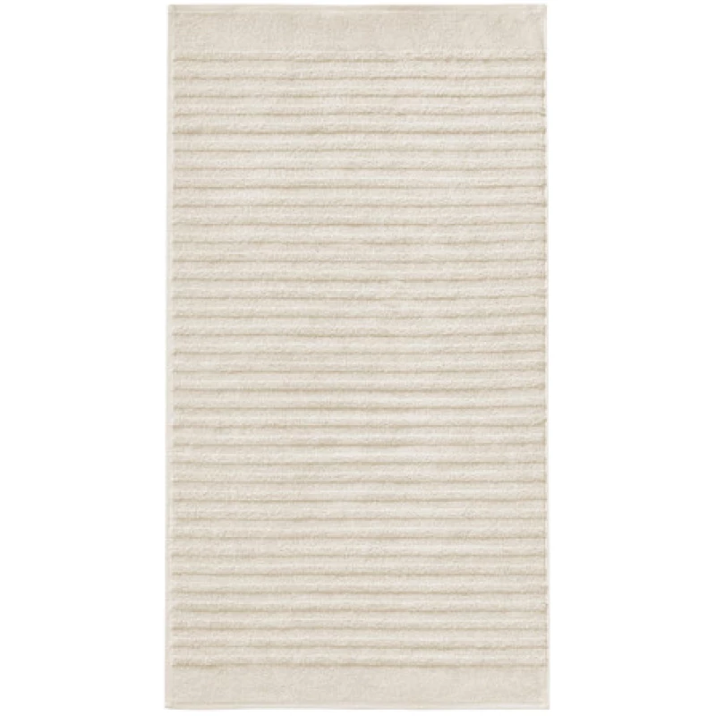 Frottier-Handtuch aus Bio-Baumwolle und WECYCLED® Baumwolle, natur