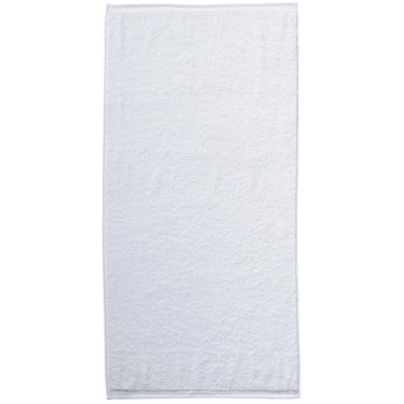 Frottier-Handtuch aus reiner Bio-Baumwolle, weiß