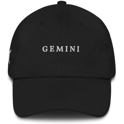 Gemini - Embroidered Cap - Multiple Colors