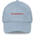 Gingerbread - Embroidered Cap - Multiple Colors