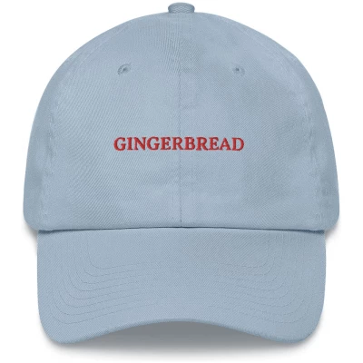 Gingerbread - Embroidered Cap - Multiple Colors