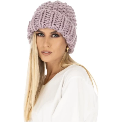 Hat Style Beanie - Lilac