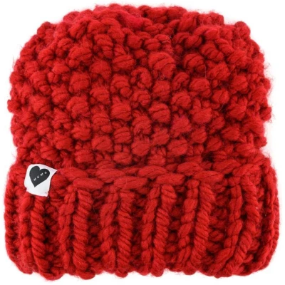 Hat Style Beanie - Red