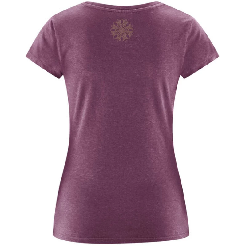 HempAge Damen Yoga T-Shirt Hanf/Bio-Baumwolle
