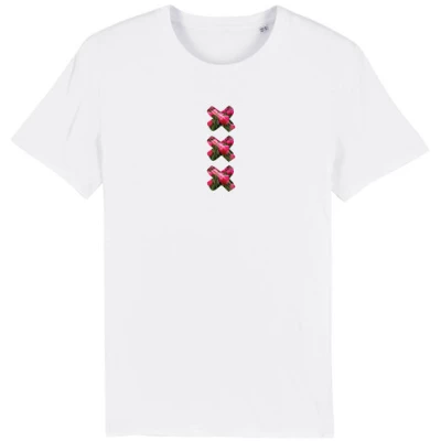Human Family Bio Herren City T-Shirt "Amsterdam - XXX Tulip"