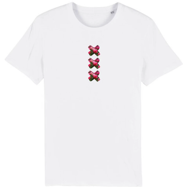 Human Family Bio Herren City T-Shirt "Amsterdam - XXX Tulip"