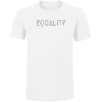 Human Family Schweres Herren T-Shirt - Rolls "Equality" aus Bio-Baumwolle