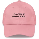 Id Rather Be Drinking Spritz - Embroidered Cap - Multiple Colors