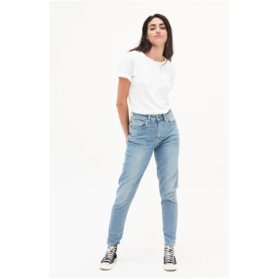 Jeans Nora Loose Tapered Faded Blue