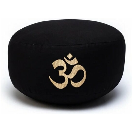 Just Be Meditationskissen OM Symbol in Gold