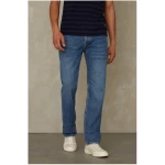 Kings Of Indigo Straight-Fit Jeans aus 100% recycelter Baumwolle - Kong - Eco Recycled Blue Used