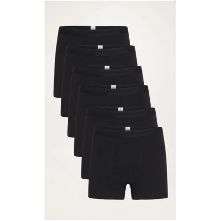 KnowledgeCotton Apparel 6er Pack Boxershorts - 6 pack solid colored underwear - GOTS/Vegan