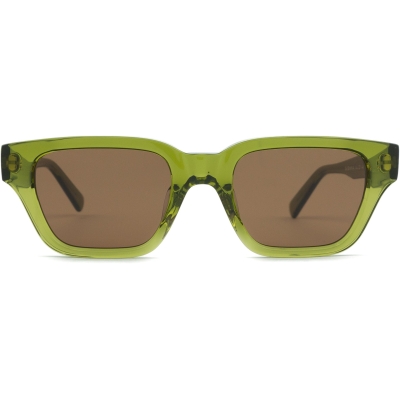 Leone Olive / Square Sunglasses