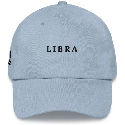 Libra - Embroidered Cap - Multiple Colors