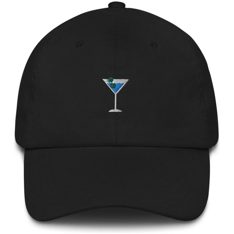 Martini - Embroidered Cap - Multiple Colors