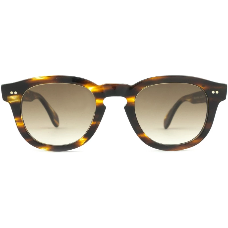 Mauria Havana / Round Square-frame Sunglasses