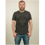 NATIVE SOULS T-Shirt Herren - Dove Sun - dark grey