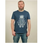 NATIVE SOULS T-Shirt Herren - Inka - dark blue