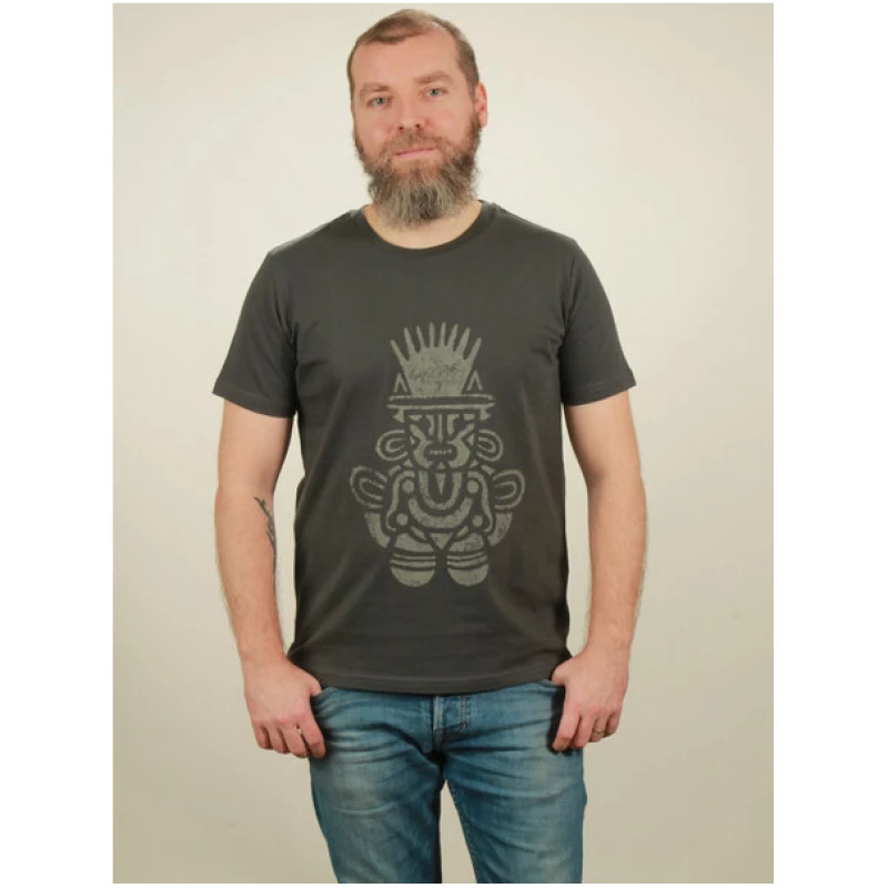 NATIVE SOULS T-Shirt Herren - Inka - dark grey