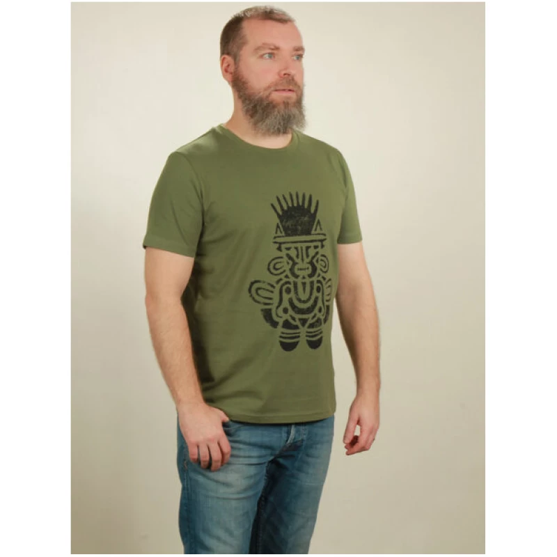 NATIVE SOULS T-Shirt Herren - Inka - green