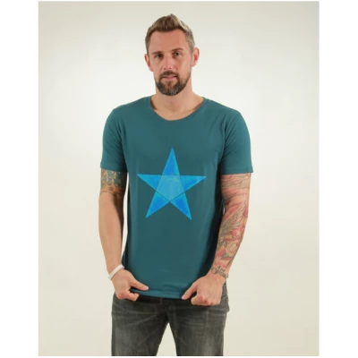 NATIVE SOULS T-Shirt Herren - Origami Star