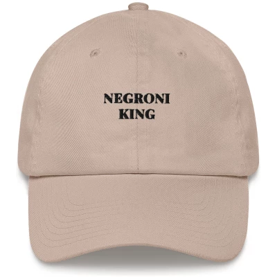 Negroni King - Embroidered Cap - Multiple Colors
