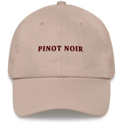 Pinot Noir - Embroidered Cap - Multiple Colors